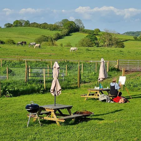 Knapp Farm Glamping Lodge 2 Corscombe Eksteriør billede